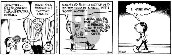 Grand Avenue on Thursday May 19, 2005 Comic Strip