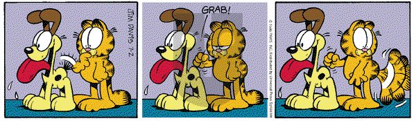Garfield on Tuesday July 2, 1996 Comic Strip