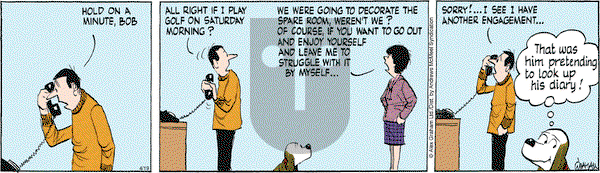 Fred Basset on Saturday April 19, 2025 Comic Strip