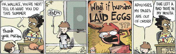 Wallace the Brave on Thursday September 10, 2020 Comic Strip