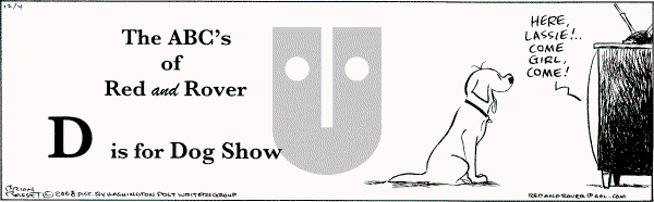 Red and Rover on Thursday December 4, 2008 Comic Strip