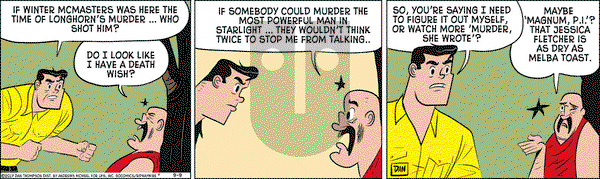 Rip Haywire on Saturday September 9, 2017 Comic Strip