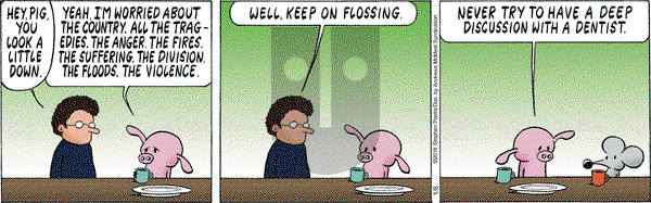 Pearls Before Swine on Saturday January 6, 2018 Comic Strip