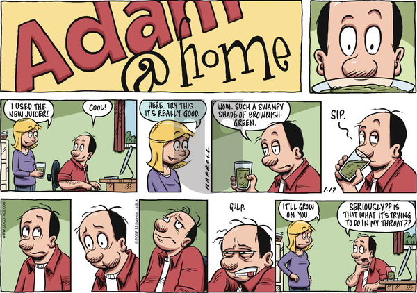 Adam@Home on Sunday January 17, 2016 Comic Strip