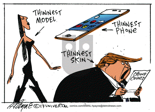 Henry Payne on Monday January 23, 2017 Comic Strip