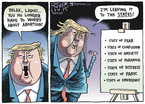 Rob Rogers - Thursday September 26, 2024 Comic Strip