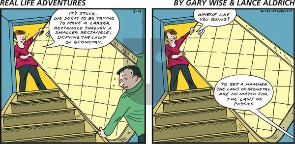 Real Life Adventures on Sunday February 19, 2017 Comic Strip