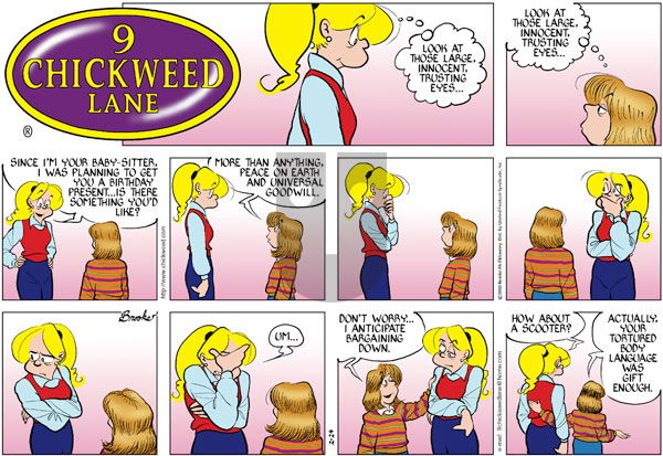9 Chickweed Lane on Friday May 3, 2002 Comic Strip