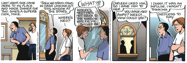 For Better or For Worse on Wednesday July 14, 2004 Comic Strip