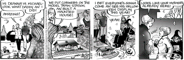 For Better or For Worse on Monday October 29, 2001 Comic Strip