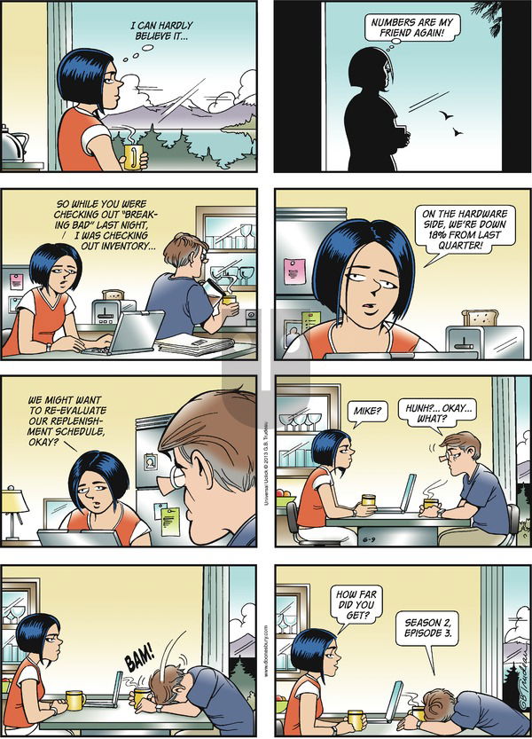 Doonesbury on Sunday June 9, 2013 Comic Strip