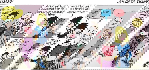 Luann on Sunday October 14, 2001 Comic Strip