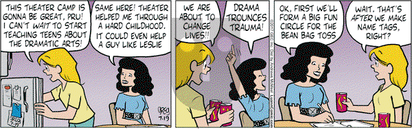 Luann on Wednesday July 19, 2017 Comic Strip