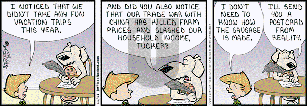 DeFlocked on Monday November 11, 2019 Comic Strip