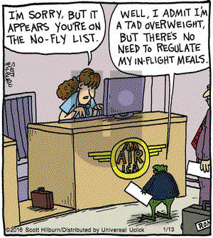 The Argyle Sweater on Wednesday January 13, 2016 Comic Strip