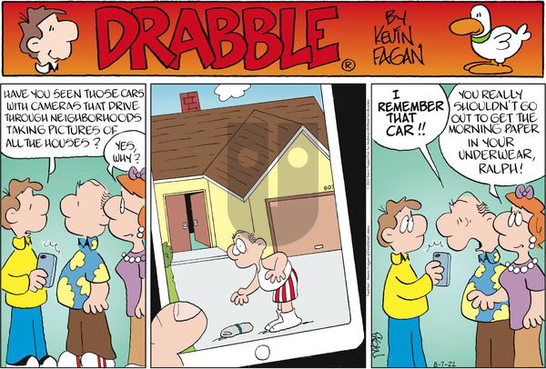 Drabble - Sunday August 7, 2022 Comic Strip