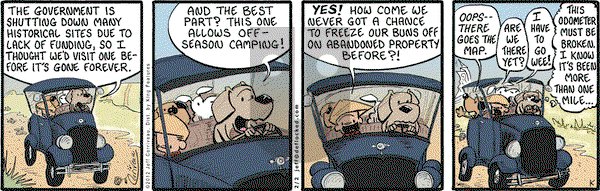 DeFlocked on Thursday February 2, 2012 Comic Strip
