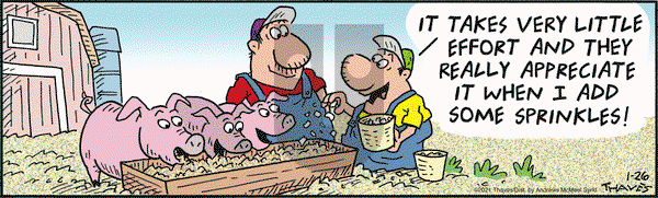 Frank and Ernest on Tuesday January 26, 2021 Comic Strip