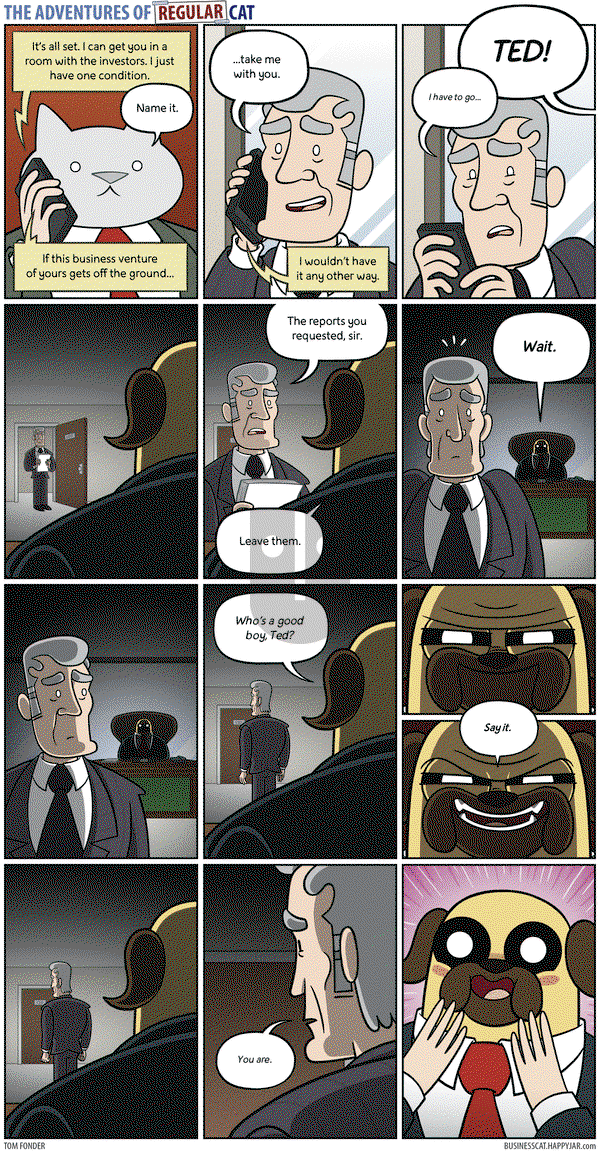 The Adventures of Business Cat on Monday March 12, 2018 Comic Strip