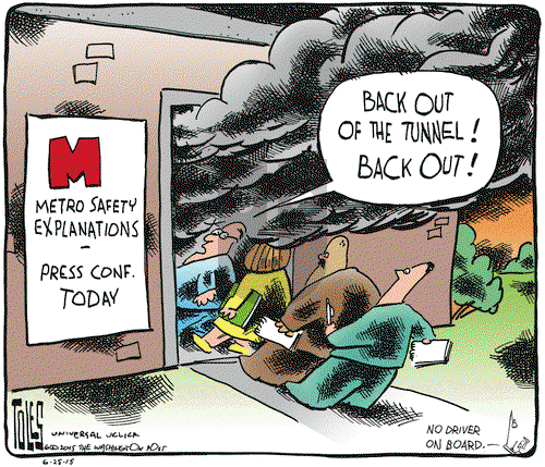 Tom Toles on Thursday June 25, 2015 Comic Strip