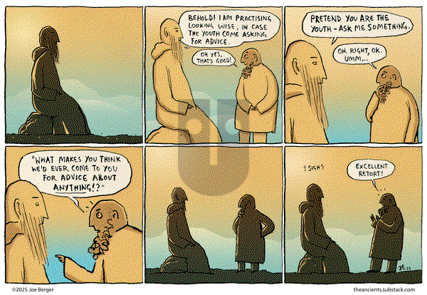 The Ancients on Thursday November 6, 2025 Comic Strip