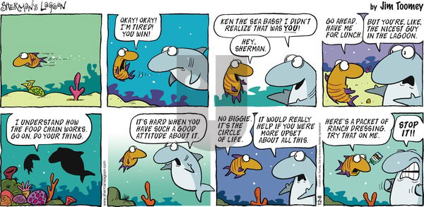 Sherman's Lagoon - Sunday December 8, 2024 Comic Strip