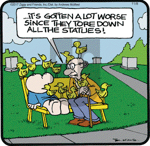 Ziggy on Wednesday November 8, 2017 Comic Strip