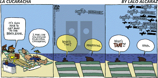 La Cucaracha - Sunday August 17, 2003 Comic Strip