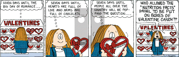 Cathy Classics - Thursday February 7, 2013 Comic Strip