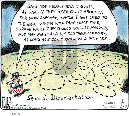 Tom Toles on Friday October 15, 2010 Comic Strip