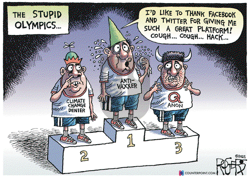 Rob Rogers on Friday July 30, 2021 Comic Strip