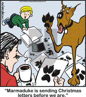 Marmaduke on Monday December 9, 2019 Comic Strip