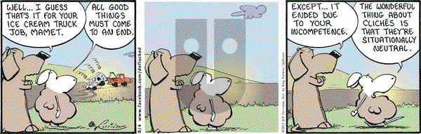 DeFlocked on Saturday August 4, 2012 Comic Strip