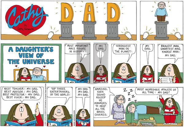 Cathy Classics on Sunday June 17, 2012 Comic Strip