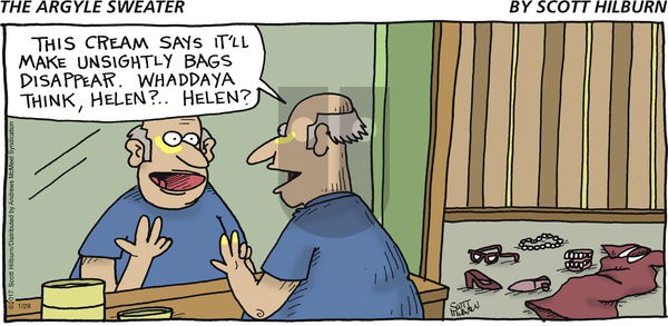 The Argyle Sweater on Sunday January 29, 2017 Comic Strip