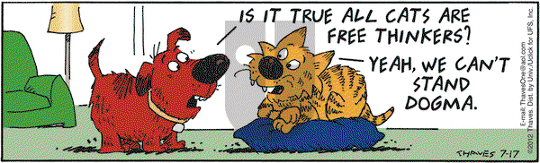 Frank and Ernest on Tuesday July 17, 2012 Comic Strip