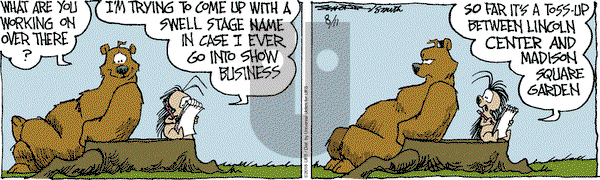The Grizzwells on Thursday August 11, 2016 Comic Strip
