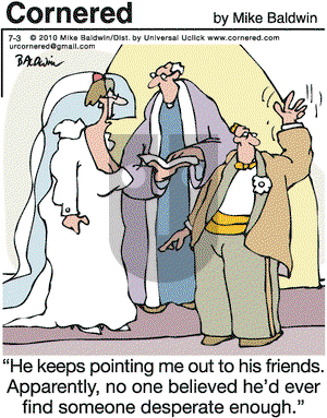 Cornered on Saturday July 3, 2010 Comic Strip