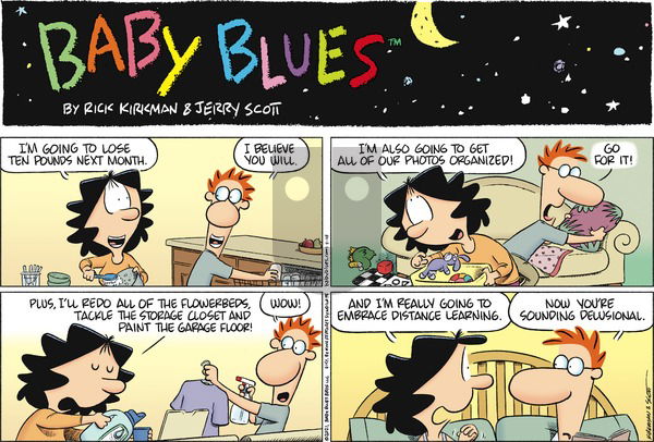 Baby Blues on Sunday February 28, 2021 Comic Strip