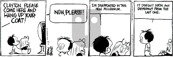 Adam@Home on Monday January 3, 2000 Comic Strip