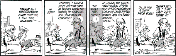 Doonesbury on Monday December 4, 1978 Comic Strip