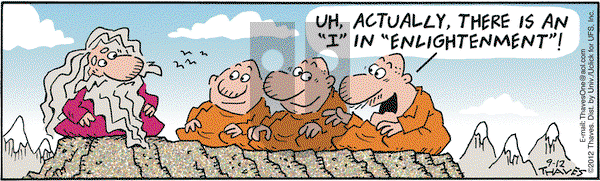 Frank and Ernest on Wednesday September 12, 2012 Comic Strip