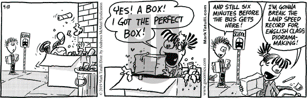 Heart of the City on Wednesday April 10, 2019 Comic Strip