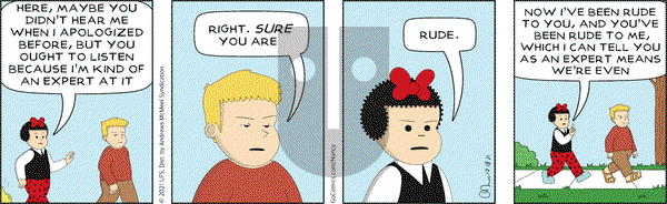Nancy - Monday October 18, 2021 Comic Strip