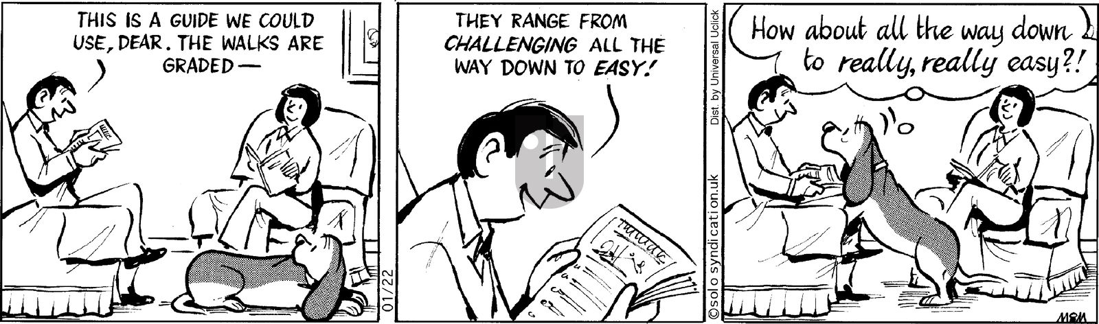 Fred Basset on Wednesday January 22, 2014 Comic Strip