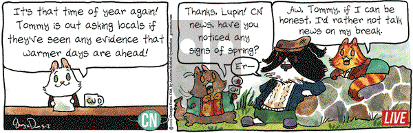Breaking Cat News on Thursday May 2, 2019 Comic Strip