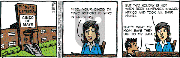 La Cucaracha on Thursday May 4, 2017 Comic Strip