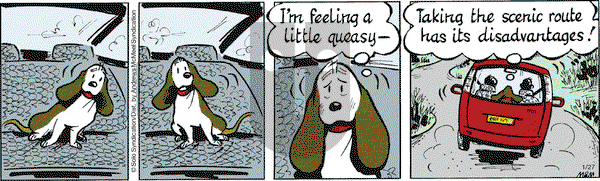 Fred Basset on Monday January 27, 2020 Comic Strip