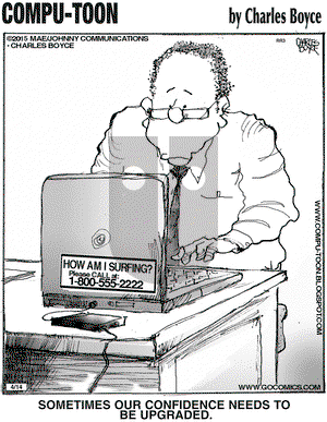Compu-toon - Tuesday April 14, 2015 Comic Strip
