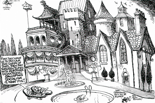 Pat Oliphant on Thursday November 29, 2012 Comic Strip
